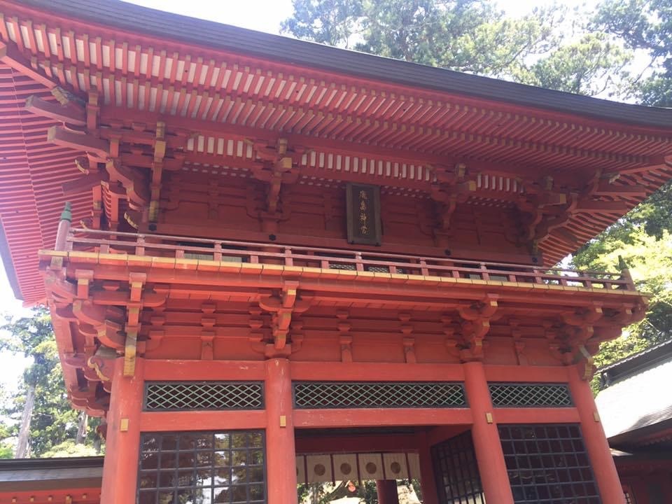 鹿島神宮　桜門　水戸初代藩主徳川頼房が1634年に造った
